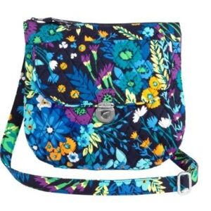 Vera Bradley Saddle Hipster Midnight Blues Vera Bradley GUC 3 pockets